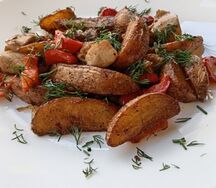Жаркое из курицы 