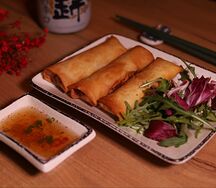 Спринг-роллы с курицей