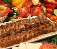 Люля кебаб курица и грибы