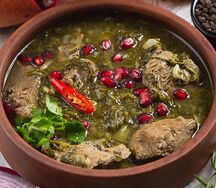 Чакапули с бараниной