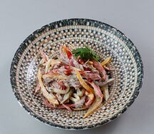 Салат с говядиной