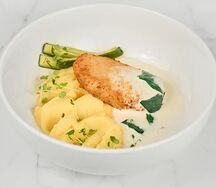 Котлеты из щуки с картофельным пюре