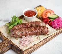 Люля-кебаб из телятины и баранины с наполнением