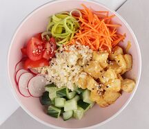 Боул с цыпленком карри
