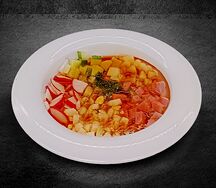 Окрошка на квасе