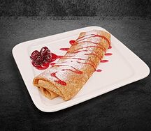 Блин с вишней