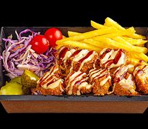 Fries box с курицей