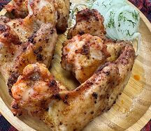 Шашлык из куриных крылышек