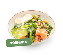 Завтрак с лососем