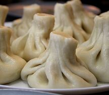 Хинкали с бараниной