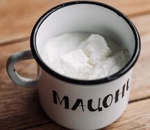 Мацони в стакане