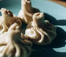 Хинкали с картофелем и сыром