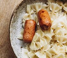 Макароны с сосисками