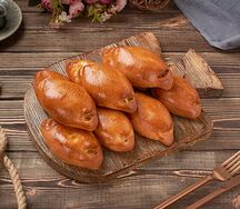 Фуршетные пирожки с яйцом и рисом