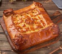 Пирог с картофелем и сыром