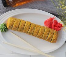 Ролл с курицей и сыром