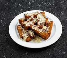 Гренки с сыром