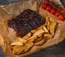 Ребрышки в соусе BBQ