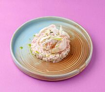 Салат с мясом снежного краба