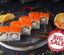 Ролл Филадельфия с креветкой