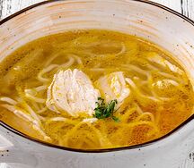 Суп-лапша с курочкой