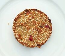 Пп Миндальное печенье с кунжутом