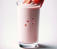 Клубничный коктейль