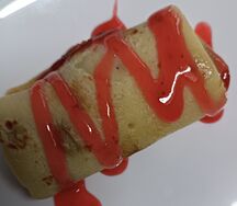 Блинчики с вареной сгущенкой