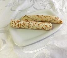 Блинчик с клубникой