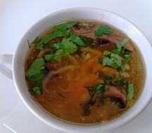 Лапша грибная