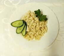 Макароны с маслом