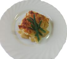 Картошка запеченная с сыром