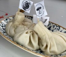Хинкали с бараниной