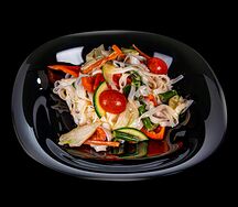 Лапша с овощами
