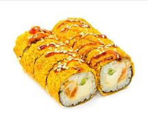 Темпура с копчёной курицей