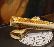 Гавайская шаурма в тортилье