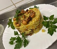 Плов с арахисом