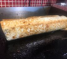 Шаверма в лаваше двойная