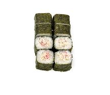 Классический ролл с крабом