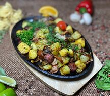 Жаркое на сковородочке