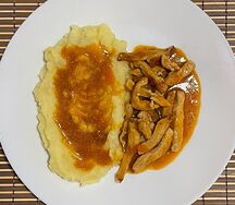 Гуляш из свинины