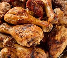 Шашлык из куриной голени