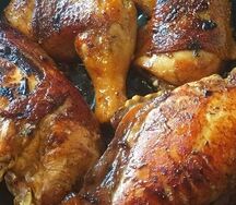 Курица жареная