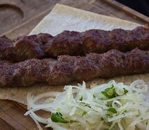 Люля-кебаб из свинины