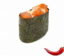 Гункан лосось