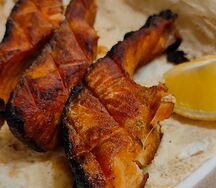 Шашлык из форели