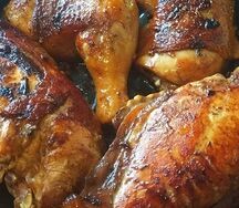Курица жареная