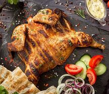 Цыплёнок на углях