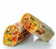 Шава с корейской морковью