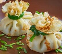 Крепе с жюльеном с курицей